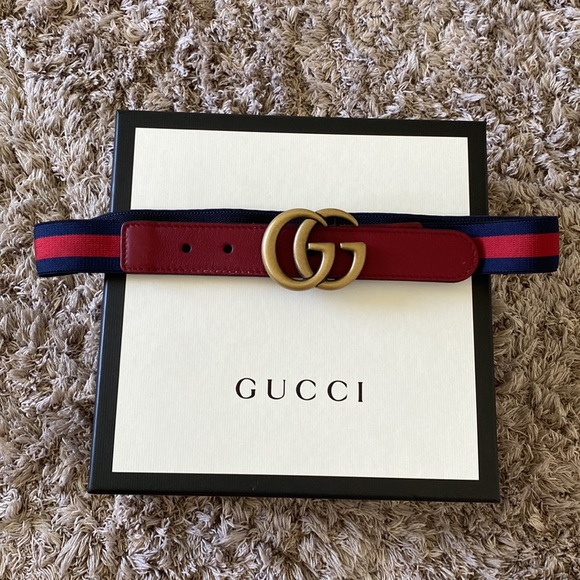 Gucci kid belt.